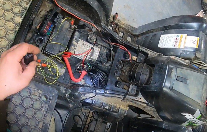 ARCTIC CAT 650 H1 DISPLAY NOT WORKING visual data 3